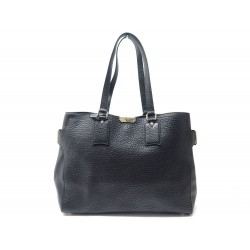 NEUF SAC A MAIN BURBERRY CLARBOROUGH 3991024 EN CUIR GRAINE NOIR HAND BAG 1390€