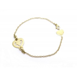 BRACELET O.J. PERRIN COEUR LEGENDES LE04-06 20 OR JAUNE YELLOW GOLD JEWEL 990€