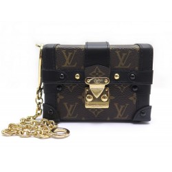 NEUF SAC POCHETTE LOUIS VUITTON ESSENTIAL TRUNK MONOGRAM M62553 MALLE BAG 1060€