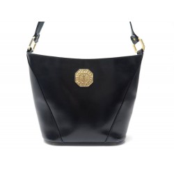 SAC A MAIN YVES SAINT LAURENT CUIR NOIR 