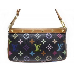 SAC A MAIN LOUIS VUITTON POCHETTE MURAKAMI TOILE MONOGRAM MULTICOLORE PURSE 600€