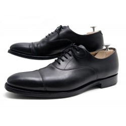 CHAUSSURES CHURCH'S DUBAI 7.5F 41.5 RICHELIEU CUIR EN NOIR LEATHER SHOES 550€