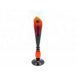 NEUF VERRE CALICE 2004 8 CARLO MORETTI FLUTE A CHAMPAGNE EN CRISTAL MURANO 298€