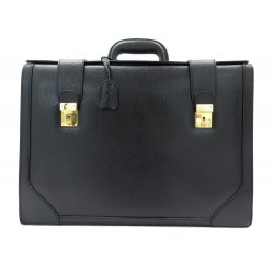 VINTAGE PORTE DOCUMENTS GUCCI CUIR NOIR 