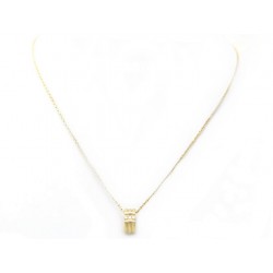 NEUF COLLIER POIRAY SYMBOLE 44 CM OR JAUNE 18CT DIAMANTS + BOITE NECKLACE 2000€