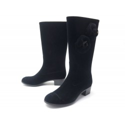 NEUF BOTTES CHANEL CAMELIA 36 IT 37 FR 