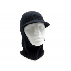 NEUF BONNET LOUIS VUITTON CACHEMIRE CAGOULE A VISIERE EN CACHEMIRE NOIR CAP 350€