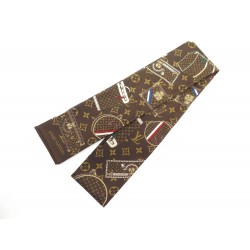 NEUF FOULARD LAVALIERE LOUIS VUITTON MONOGRAMME 