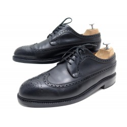 CHAUSSURES JM WESTON BOUT FLEURI NOIR 9D 