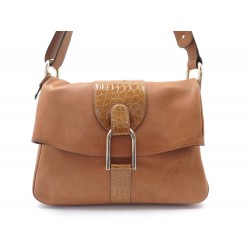 SAC A MAIN DELVAUX GIVRY EN CUIR CAMEL BROWN LEATHER SHOULDER HAND BAG 2675€