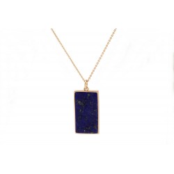 NEUF COLLIER GINETTE NY EVER LAPIS LAZULI 