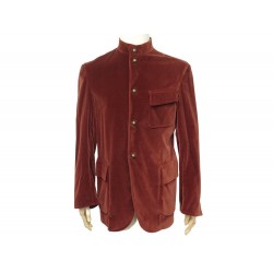 NEUF VESTE ARNYS FORESTIERE T 52 L COTON MARRON ROUILLE MANTEAU JACKET 2500€