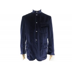 NEUF VESTE ARNYS FORESTIERE TAILLE 52 L EN COTON BLEU BLUE COTTON JACKET 2500€