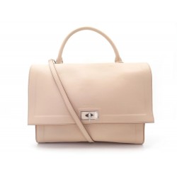 NEUF SAC A MAIN GIVENCHY SHARK TOOTH MM SATCHEL BANDOULIERE CUIR ROSE BAG 1035€