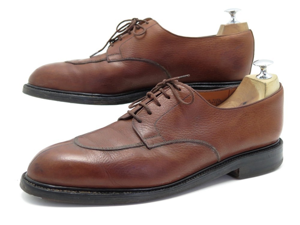 chaussures jm weston derby 598 demi chasse 9.5c 43.5