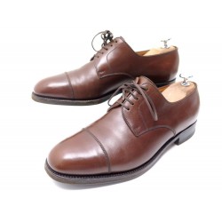 CHAUSSURES JM WESTON 500 DERBY BOUT DROIT 7E 41 CUIR MARRON LEATHER SHOES 750€