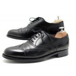 CHAUSSURES JM WESTON 370 CUIR NOIR 8.5E 