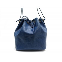 SAC LOUIS VUITTON NOE CUIR EPI BLEU 