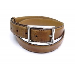 CEINTURE BERLUTI CUIR MARRON 