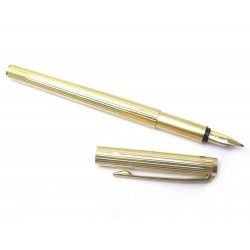 STYLE A PLUME MONTBLANC PLUME OR 18K DORE 