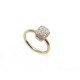 BAGUE POMELLATO NUDO T58 OR JAUNE 18k DIAMANTS 0.84CT DIAMONDS GOLD RING 4900€