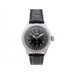 NEUF MONTRE ORIS POINTER DATE 7463C 36 MM AUTOMATIQUE ACIER & CUIR WATCH 1390€