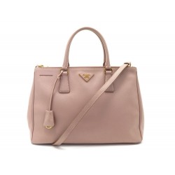 SAC A MAIN PRADA GALLERIA 1BA232 CUIR SAFFIANO ROSE BANDOULIERE HAND BAG 2200€