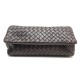 POCHETTE BOTTEGA VENETA INTRECCIATO 169618 CUIR MARRON BROWN LEATHER CLUTCH 910€