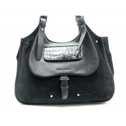 SAC LONGCHAMP CUIR NOIR 