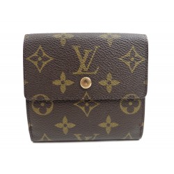 PORTEFEUILLE LOUIS VUITTON ELISE PORTE MONNAIE CARTES MONOGRAM LV WALLET 435€