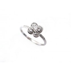 NEUF BAGUE MAUBOUSSIN CHANCE SUPER ONE T 56 EN OR GRIS DIAMANTS 0.22CT RING 895€