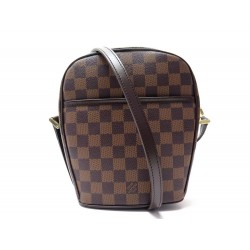 NEUF SAC A MAIN LOUIS VUITTON IPANEMA PM EN TOILE DAMIER EBENE + BOITE BAG 1170€