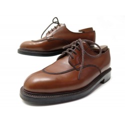 NEUF CHAUSSURES JM WESTON DEMI CHASSE MARRON 