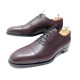 NEUF CHAUSSURES LOUIS VUITTON WAGRAM 9 43 RICHELIEU CUIR GRAINE BORDEAUX 650€