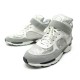 CHAUSSURES CHANEL G26584 HIGH-CUT BASKETS 40 EN TOILE & CUIR GRIS SNEAKERS 720€