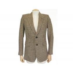 NEUF VESTE YVES SAINT LAURENT 437922 M 38 TOM FORD PIED DE POULE JACKET 2490€