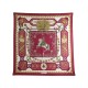 VINTAGE FOULARD HERMES LUDOVICUS MAGNUS 