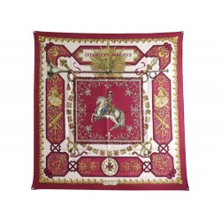 VINTAGE FOULARD HERMES LUDOVICUS MAGNUS 1ERE EDITION 1963 CARRE SCARF 370€