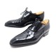 CHAUSSURES JM WESTON CUIR VERNI NOIR 7E 