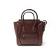 NEUF SAC A MAIN CELINE LUGGAGE MICRO EN CUIR MARRON BROWN LEATHER HAND BAG 2250€