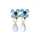 PAIRE DE BOUCLES D OREILLES YVES SAINT LAURENT