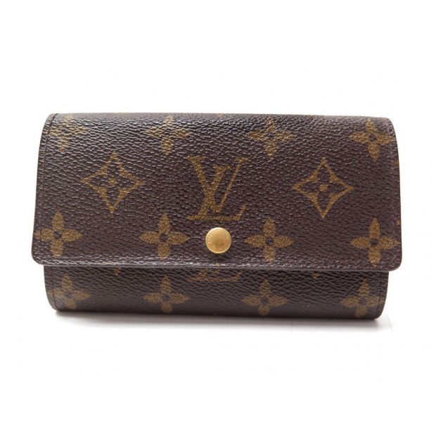 PORTEFEUILLE LOUIS VUITTON TOILE MONOGRAM 