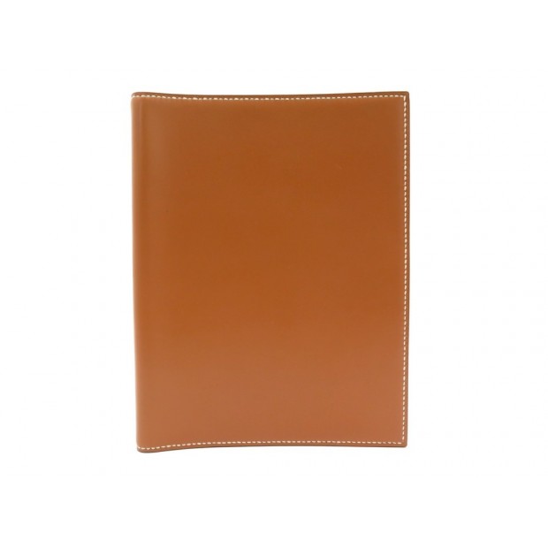 VINTAGE COUVERTURE PORTE AGENDA HERMES EN CUIR VEAU TADELAKT DIARY COVER 490€