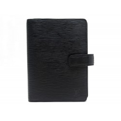 PORTE AGENDA LOUIS VUITTON CUIR EPI NOIR 1