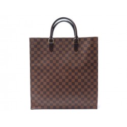 NEUF SAC A MAIN LOUIS VUITTON CABAS PLAT TOILE DAMIER EBENE NEW CANVAS BAG 1010€