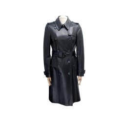 NEUF MANTEAU GUCCI VESTE LONGUE 356052 42 IT 38 M CUIR AGNEAU TRENCH COAT 4815€