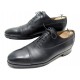 CHAUSSURES AUBERCY 7.5E 41.5 RICHELIEU EN CUIR NOIR BLACK LEATHER SHOES 795€