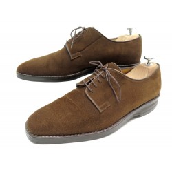 CHAUSSURES AUBERCY DAIM MARRON 