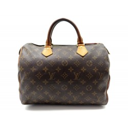 SAC A MAIN LOUIS VUITTON SPEEDY 30 EN TOILE MONOGRAM M41526 CANVAS HANDBAG 800€