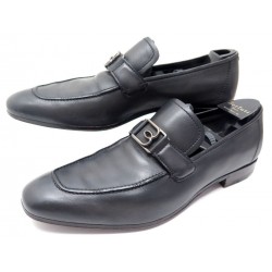 CHAUSSURES BERLUTI 8 42 MOCASSINS CUIR GRIS PATINE EMBAUCHOIRS GREY SHOES 1810€